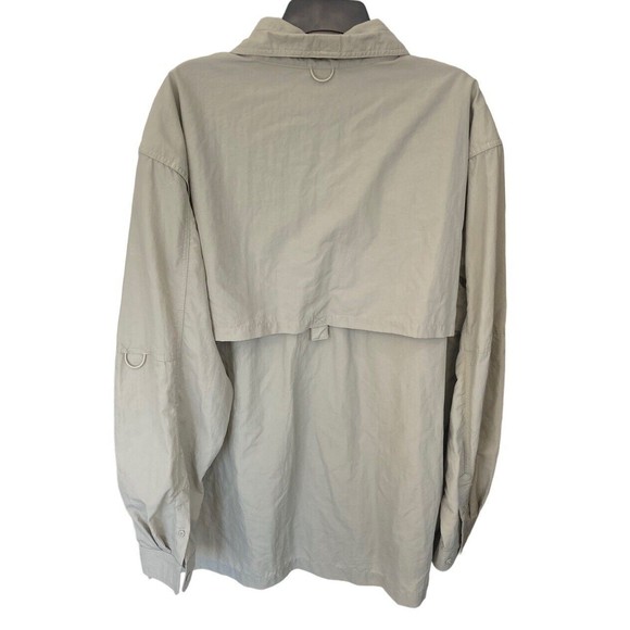 Guide Series Mens Button Down Shirt Size XL Fishing Hunting Outdoor Vented Nylon - Picture 2 of 4